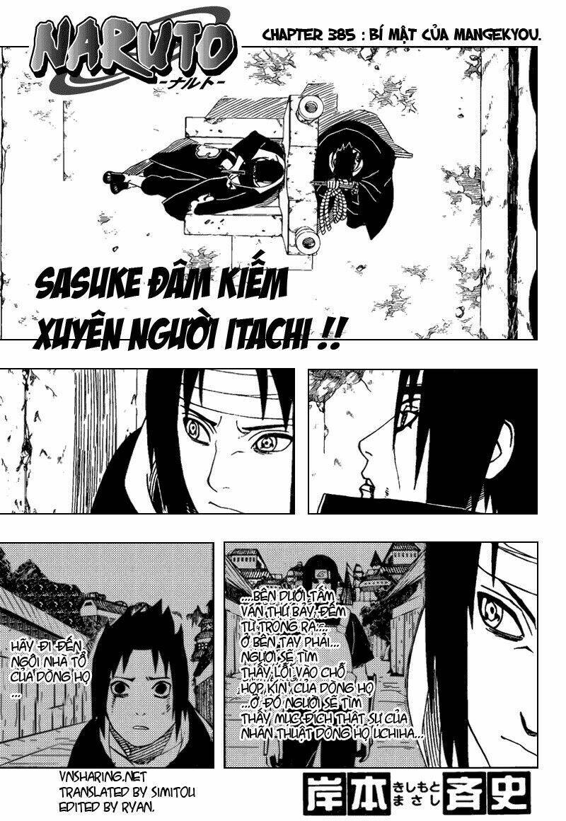 naruto - cửu vĩ hồ ly chapter 385 - Trang 2