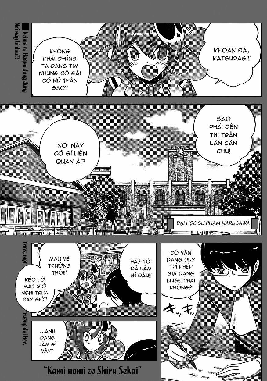 The World God Only Knows - Kami nomi zo Shiru Sekai Chapter 120 - Trang 2